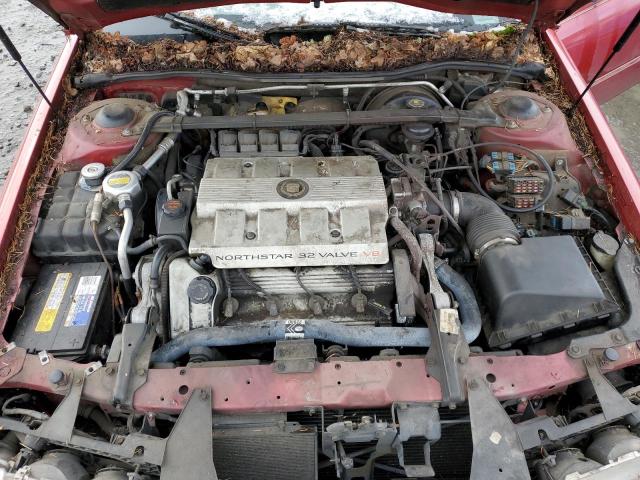 1G6KY5299TU800144 - 1996 CADILLAC SEVILLE STS RED photo 11