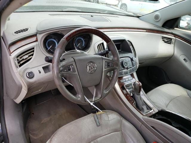 1G4GE5EV1AF239083 - 2010 BUICK LACROSSE CXS GRAY photo 8