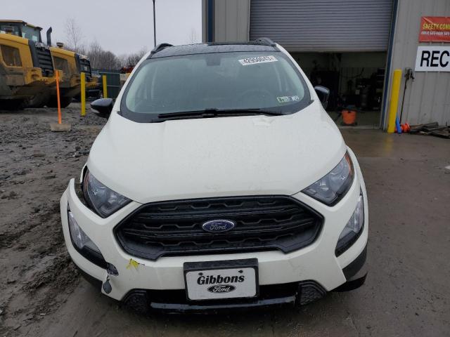 MAJ6S3JL4NC460742 - 2022 FORD ECOSPORT SES WHITE photo 5