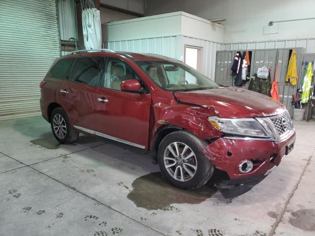 5N1AR2MM9DC638735 - 2013 NISSAN PATHFINDER S 红色 照片 4