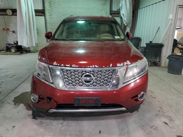 5N1AR2MM9DC638735 - 2013 NISSAN PATHFINDER S 红色 照片 5