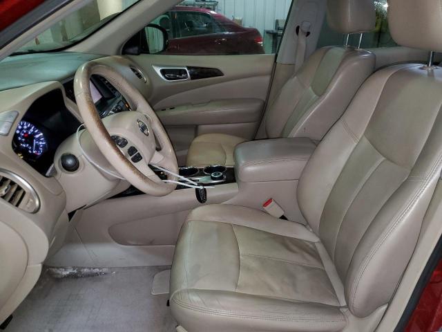 5N1AR2MM9DC638735 - 2013 NISSAN PATHFINDER S 红色 照片 7