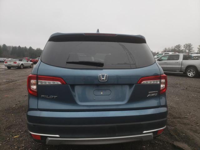 5FNYF6H60LB034930 - 2020 HONDA PILOT TOURING BLUE photo 6