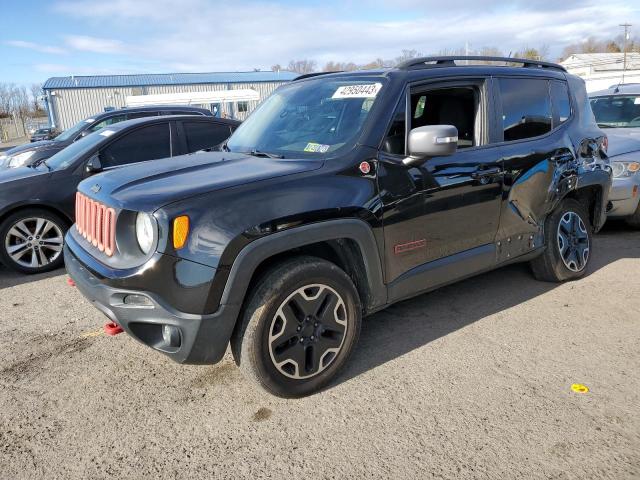 ZACCJBCT3GPC71585 - 2016 JEEP RENEGADE TRAILHAWK BLACK photo 1