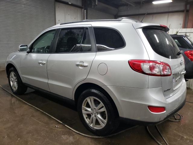 5XYZKDAG1BG010635 - 2011 HYUNDAI SANTA FE LIMITED SILVER photo 2