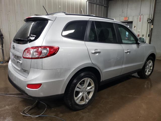 5XYZKDAG1BG010635 - 2011 HYUNDAI SANTA FE LIMITED SILVER photo 3