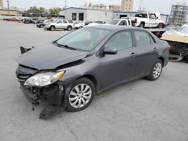 2T1BU4EE6DC094969 - 2013 TOYOTA COROLLA BASE GRAY photo 1