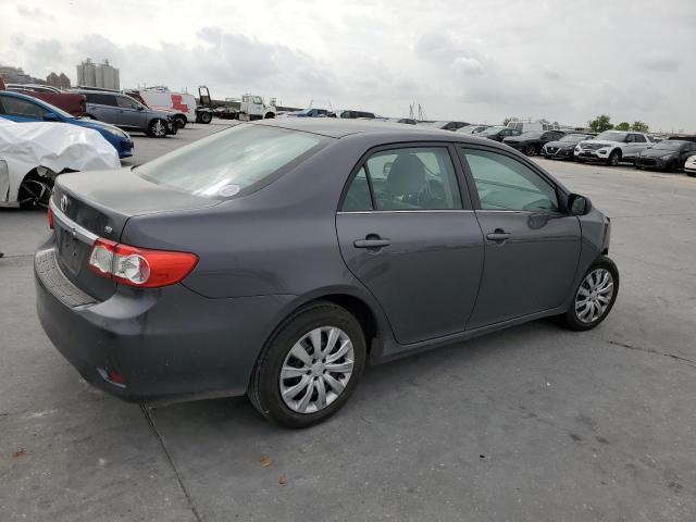 2T1BU4EE6DC094969 - 2013 TOYOTA COROLLA BASE GRAY photo 3