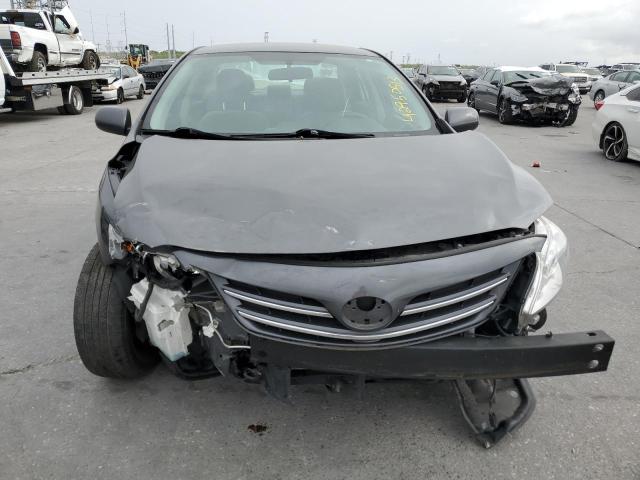 2T1BU4EE6DC094969 - 2013 TOYOTA COROLLA BASE GRAY photo 5