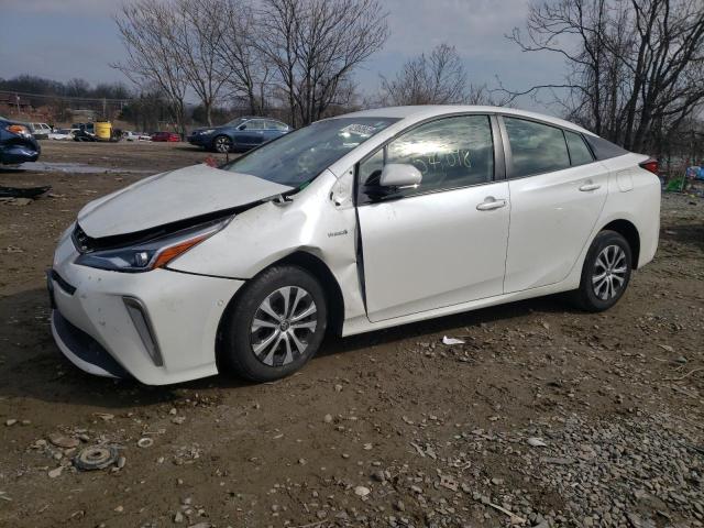 JTDL9RFU8L3021750 - 2020 TOYOTA PRIUS LE WHITE photo 1