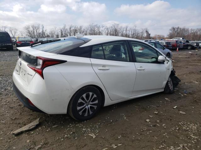 JTDL9RFU8L3021750 - 2020 TOYOTA PRIUS LE WHITE photo 3