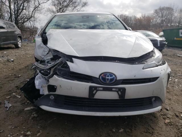 JTDL9RFU8L3021750 - 2020 TOYOTA PRIUS LE WHITE photo 5