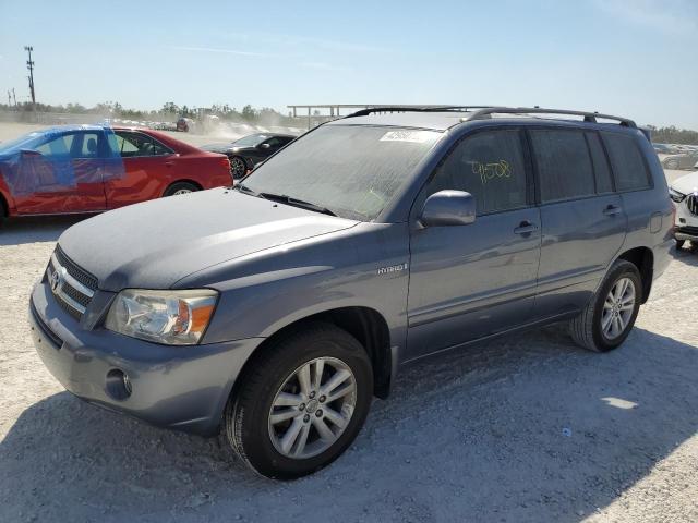 JTEHW21A970041690 - 2007 TOYOTA HIGHLANDER HYBRID GRAY photo 1