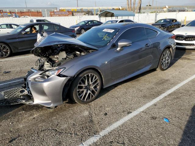 JTHHA5BC0G5001911 - 2016 LEXUS RC 200T GRAY photo 1