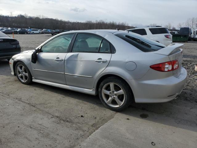 1YVFP84D545N89647 - 2004 MAZDA 6 S SILVER photo 2