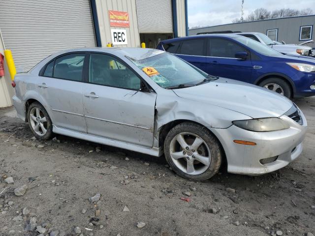 1YVFP84D545N89647 - 2004 MAZDA 6 S SILVER photo 4