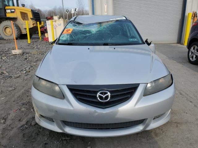 1YVFP84D545N89647 - 2004 MAZDA 6 S SILVER photo 5