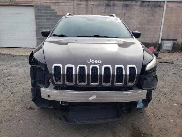 1C4PJMCS5EW224790 - 2014 JEEP CHEROKEE LATITUDE GRAY photo 5