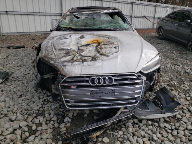 WAUP4AF57JA008004 - 2018 AUDI S5 PREMIUM PLUS WHITE photo 5