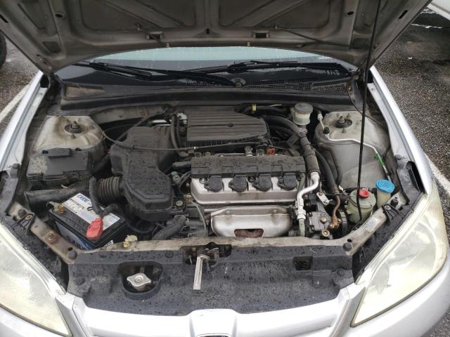 2HGES16354H582431 - 2004 HONDA CIVIC DX VP 银色 照片 11
