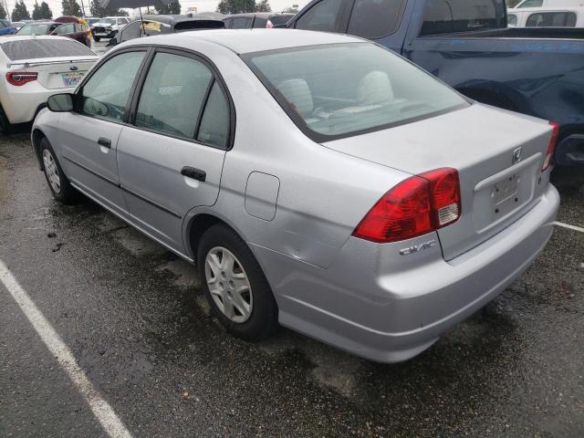 2HGES16354H582431 - 2004 HONDA CIVIC DX VP 银色 照片 2