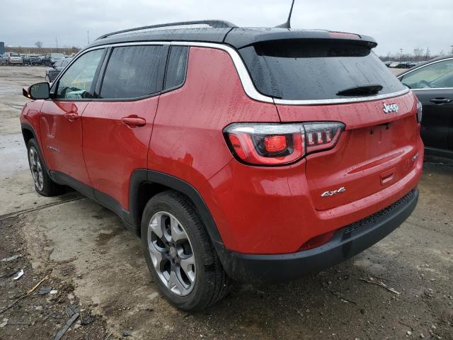 3C4NJDCB3LT236026 - 2020 JEEP COMPASS LIMITED RED photo 2