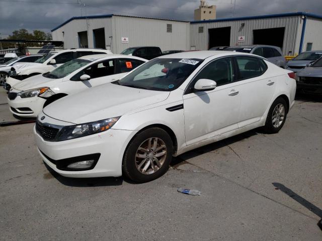 5XXGM4A79DG241615 - 2013 KIA OPTIMA LX WHITE photo 1