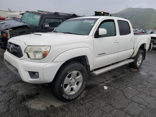 3TMJU4GN7CM130585 - 2012 TOYOTA TACOMA DOUBLE CAB PRERUNNER WHITE photo 1