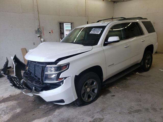 1GNSKAKC6KR208311 - 2019 CHEVROLET TAHOE K1500 LS WHITE photo 1