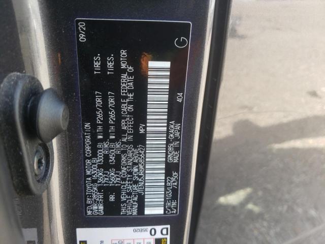 JTENU5JR6M5856427 - 2021 TOYOTA 4RUNNER SR5/SR5 PREMIUM 石墨色 照片 13