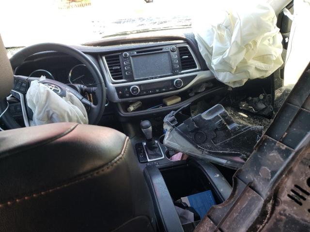 5TDJKRFH1GS258874 - 2016 TOYOTA HIGHLANDER XLE BLACK photo 8