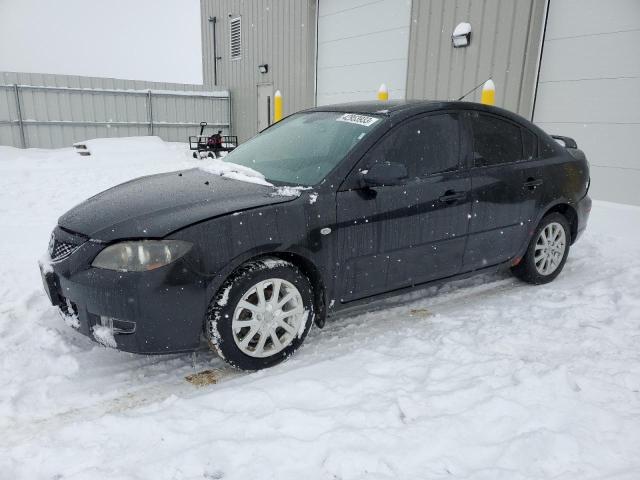 JM1BK32F681145829 - 2008 MAZDA 3 I BLACK photo 1