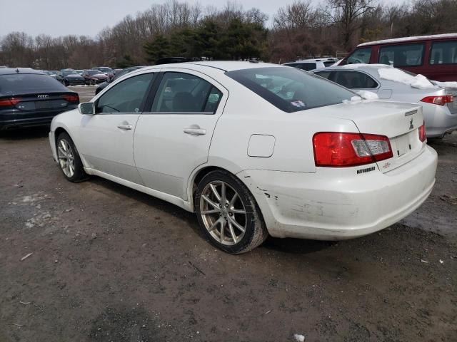 4A32B3FF9CE013382 - 2012 MITSUBISHI GALANT ES WHITE photo 2