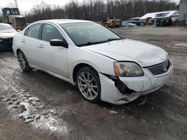 4A32B3FF9CE013382 - 2012 MITSUBISHI GALANT ES WHITE photo 4