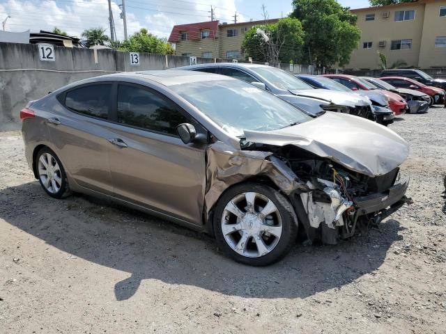 5NPDH4AE1DH196924 - 2013 HYUNDAI ELANTRA GLS BROWN photo 4