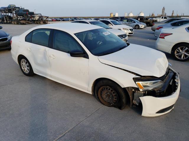 3VW2K7AJ8EM376711 - 2014 VOLKSWAGEN JETTA BASE WHITE photo 4