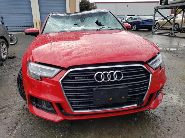 WAUJEHFF9K1016773 - 2019 AUDI A3 PREMIUM PLUS RED photo 5