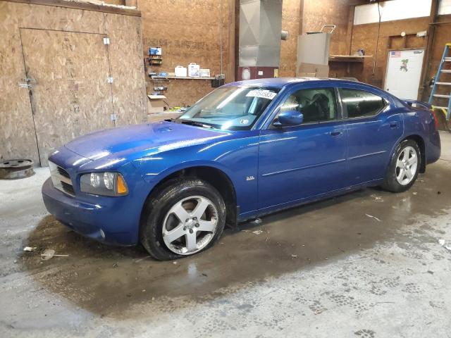 2B3CK3CV0AH159356 - 2010 DODGE CHARGER SXT BLUE photo 1