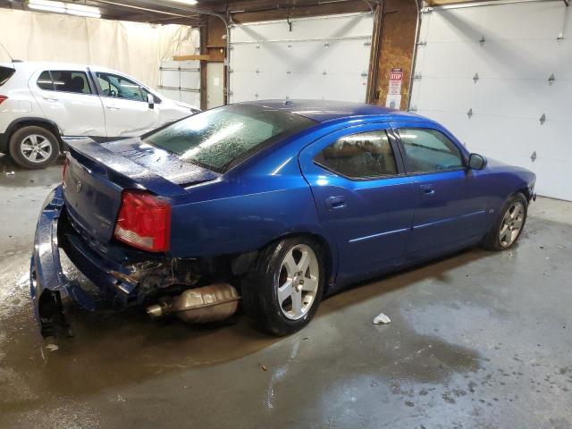 2B3CK3CV0AH159356 - 2010 DODGE CHARGER SXT BLUE photo 3