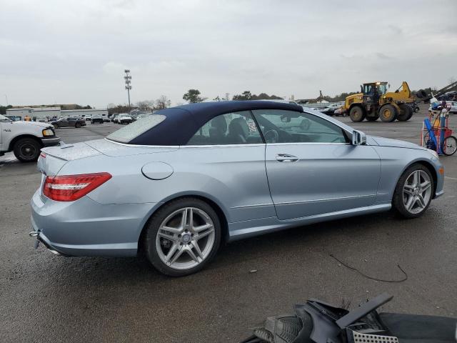 WDDKK7DF1DF213672 - 2013 MERCEDES-BENZ E 550 BLUE photo 3