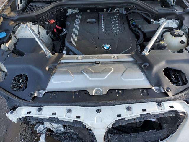 5UX2V5C02M9E10918 - 2021 BMW X4 XDRIVEM40I WHITE photo 12