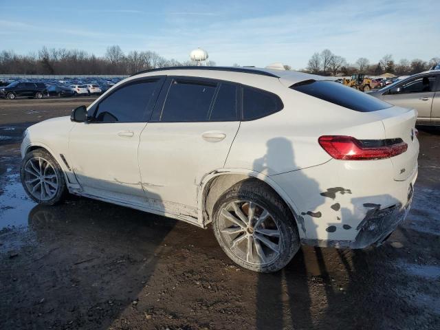 5UX2V5C02M9E10918 - 2021 BMW X4 XDRIVEM40I WHITE photo 2