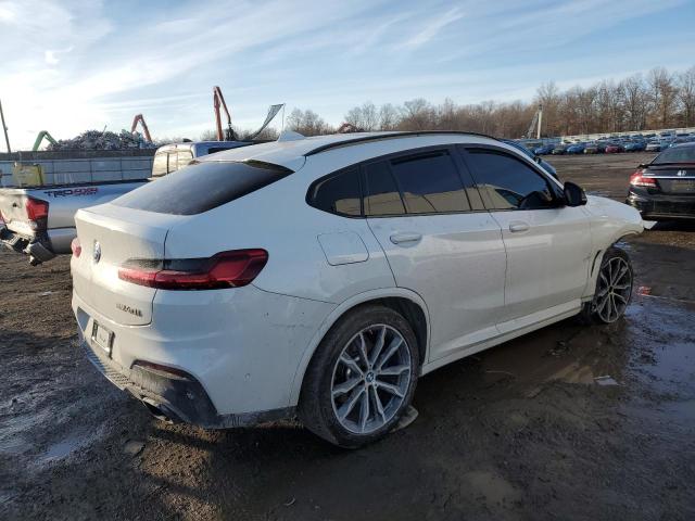 5UX2V5C02M9E10918 - 2021 BMW X4 XDRIVEM40I WHITE photo 3