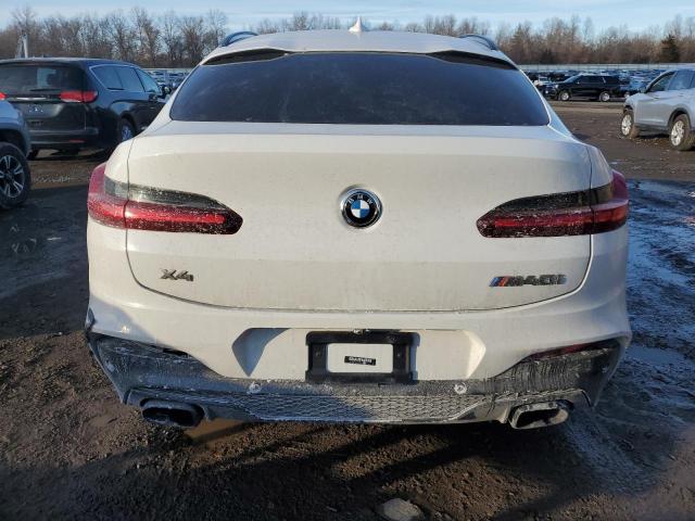 5UX2V5C02M9E10918 - 2021 BMW X4 XDRIVEM40I WHITE photo 6
