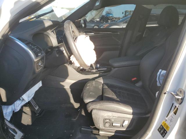 5UX2V5C02M9E10918 - 2021 BMW X4 XDRIVEM40I WHITE photo 7