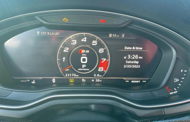 WAUC4CF58KA097352 - 2019 AUDI S5 PRESTIGE GRAY photo 8