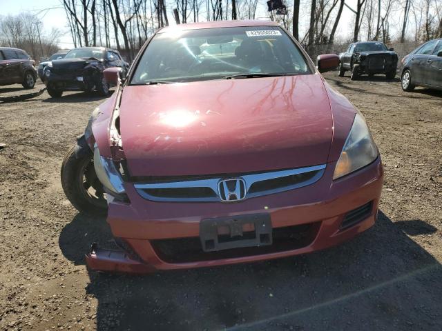 1HGCM66487A057390 - 2007 HONDA ACCORD SE RED photo 5