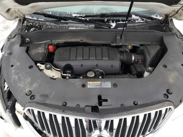 5GAKVDKD6DJ251494 - 2013 BUICK ENCLAVE WHITE photo 12