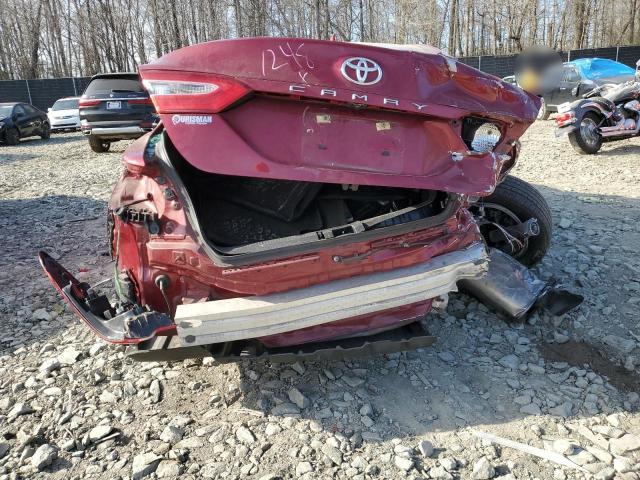 4T1L11AK5LU993844 - 2020 TOYOTA CAMRY LE RED photo 6