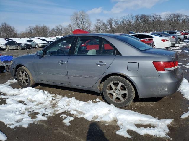 5NPEU46C26H109798 - 2006 HYUNDAI SONATA GLS GRAY photo 2